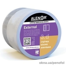 Лента оконная паропроницаемая ALENOR External (MFPA) наружная